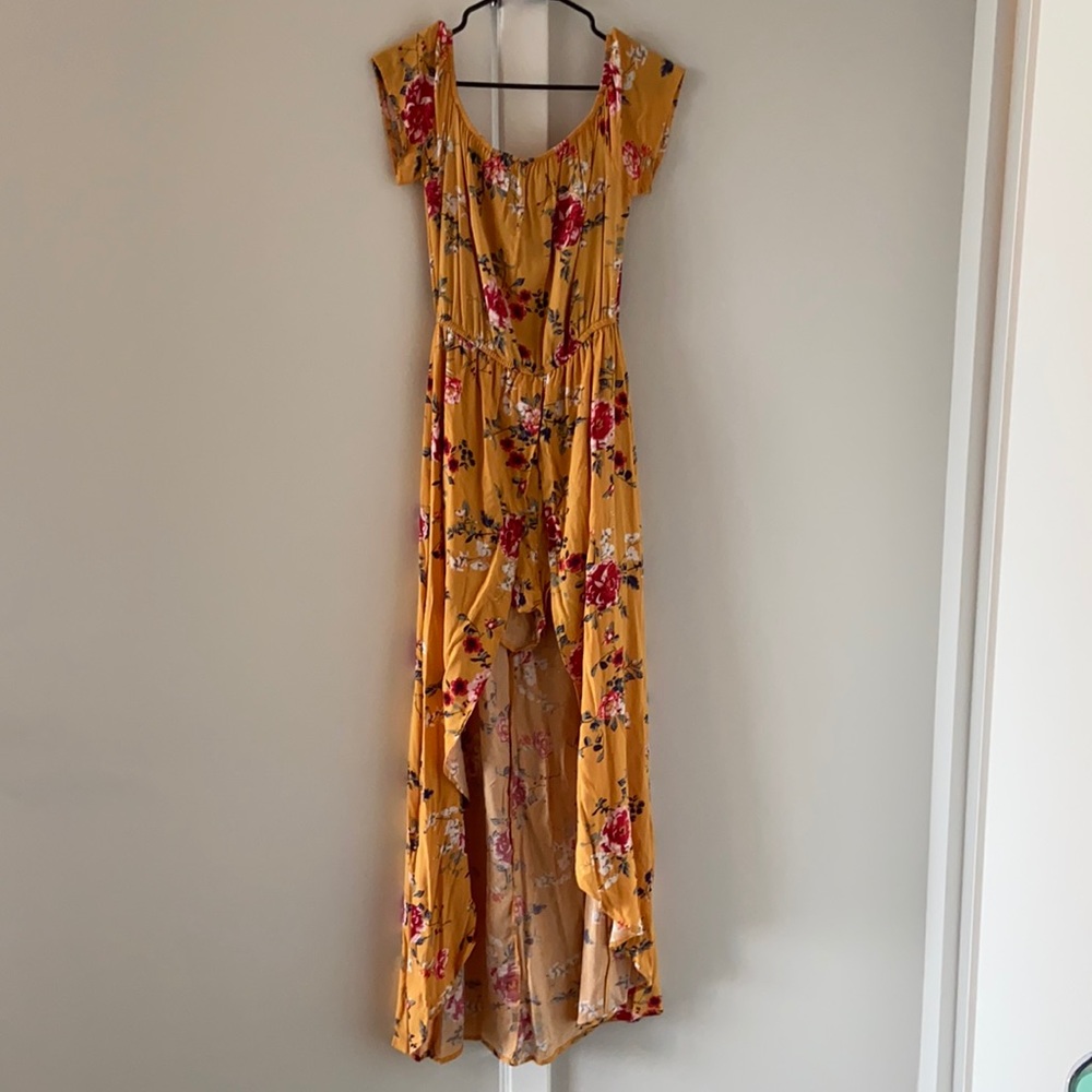 Floral romper dress